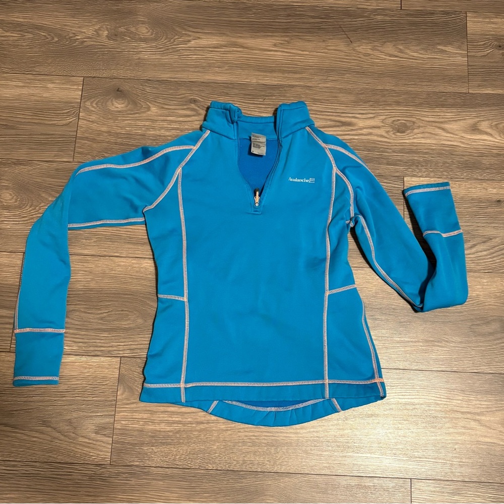 Avalanche blue Quarter-Zip Pullover